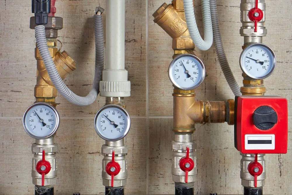 hot water system valves